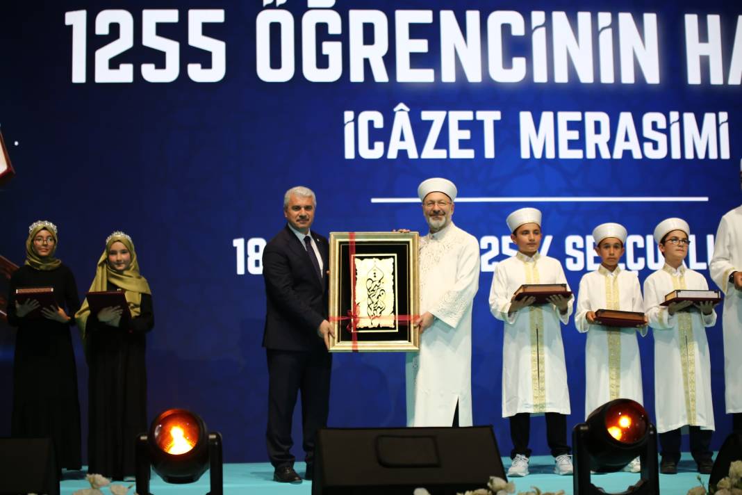 Konya’da 1255 Hafıza icazet töreni 24